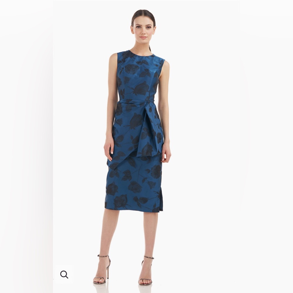 Kay Unger Teal
Floral Midi Dress